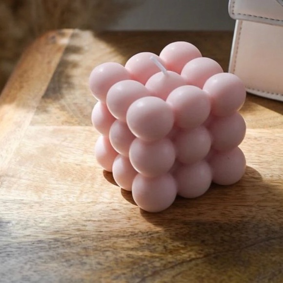 Small Bubble Cube Candle Wax Aromatherapy Scented Candle - Picture 2 of 2